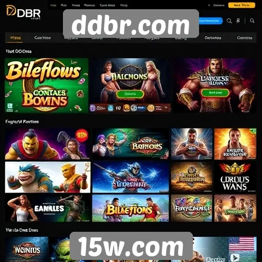 ddbr.com se destaca por oferecer jogos variados