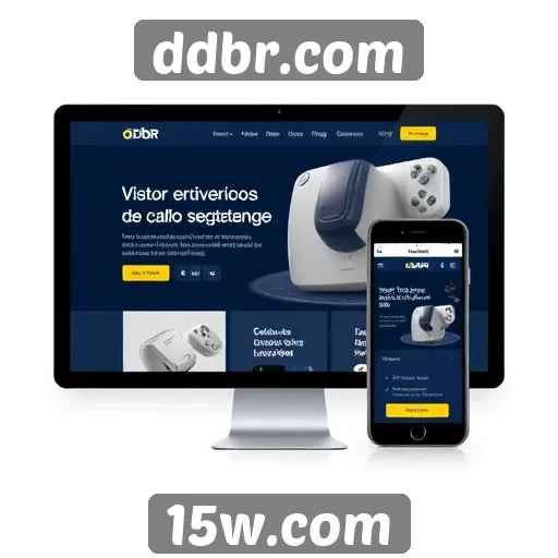 Desempenho do site de jogos ddbr.com em dispositivos móveis