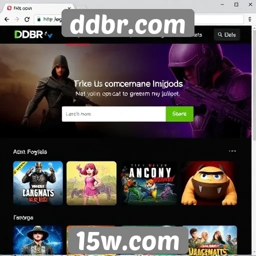 Navegação e usabilidade no ddbr.com para novos visitantes