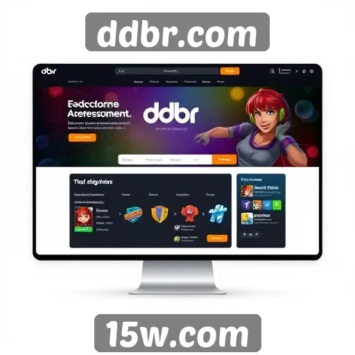 Análise da interface do usuário do ddbr.com